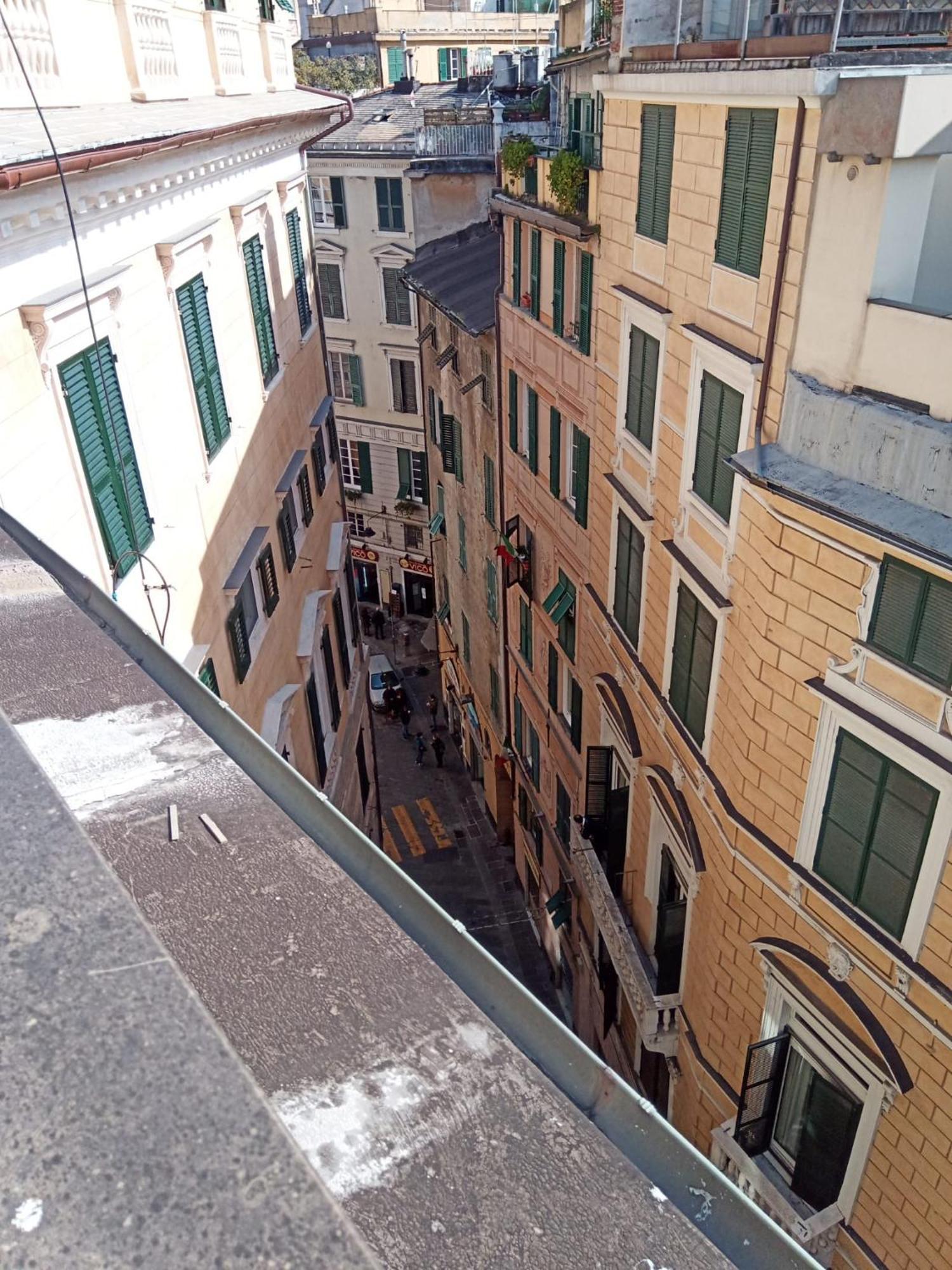 Doge Cambiaso- Davanti All'Acquario - Grande Terrazza Privata - Palazzo Nobiliare Storico Genoa Luaran gambar