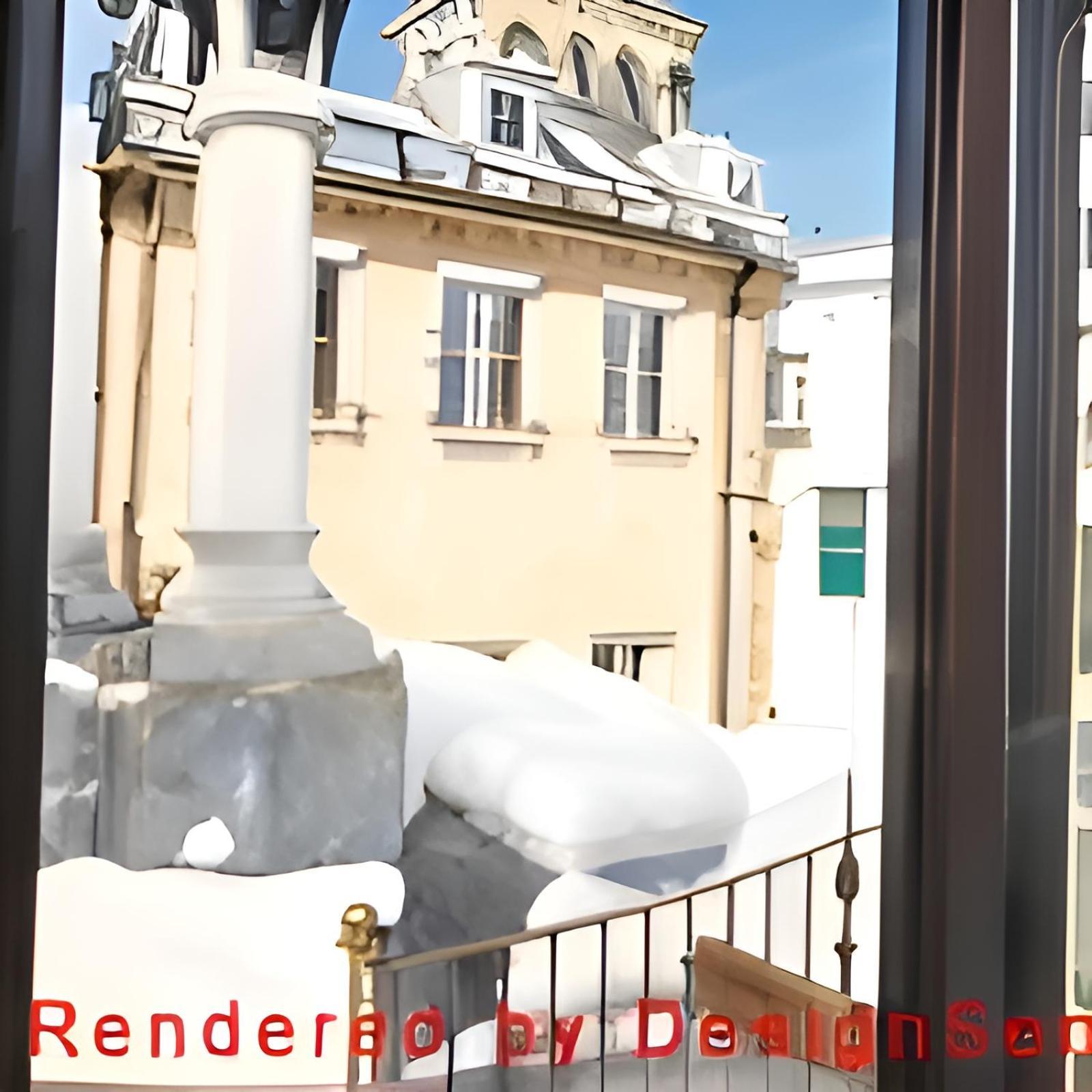 Doge Cambiaso- Davanti All'Acquario - Grande Terrazza Privata - Palazzo Nobiliare Storico Genoa Luaran gambar