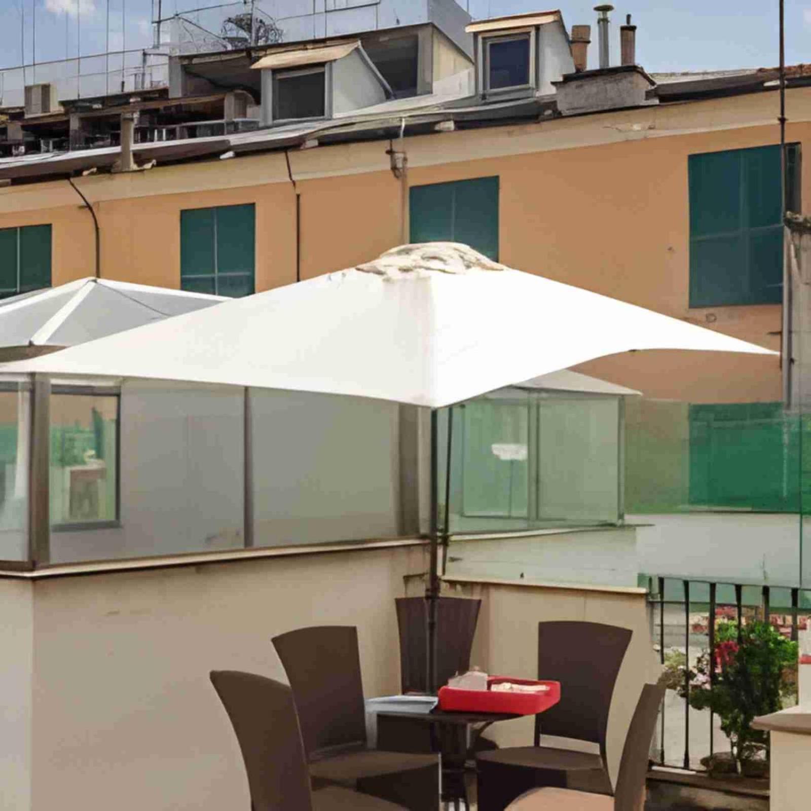 Doge Cambiaso- Davanti All'Acquario - Grande Terrazza Privata - Palazzo Nobiliare Storico Genoa Luaran gambar